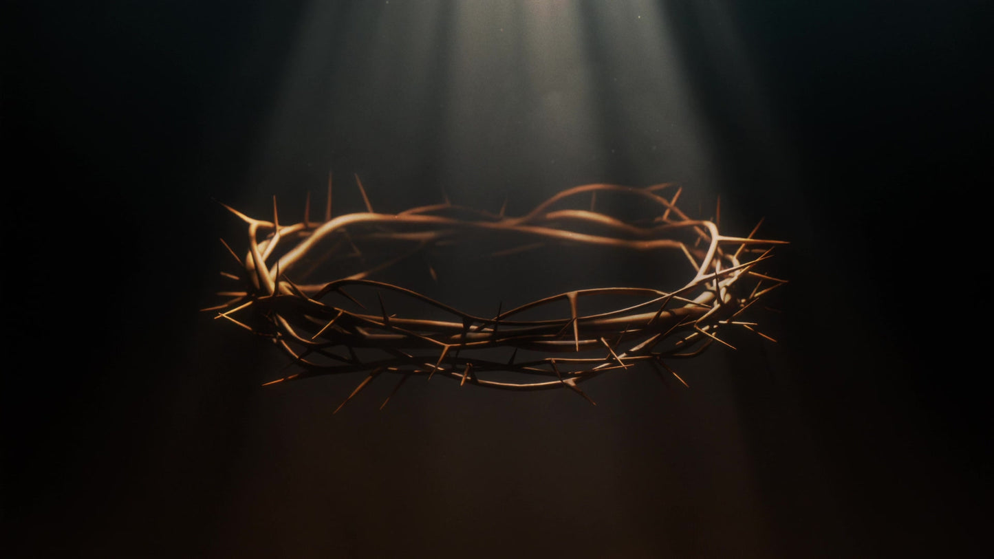 Holy Week 09 Crown Of Thorns Trace