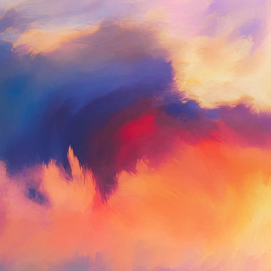 Painted Easter Sunday Blank