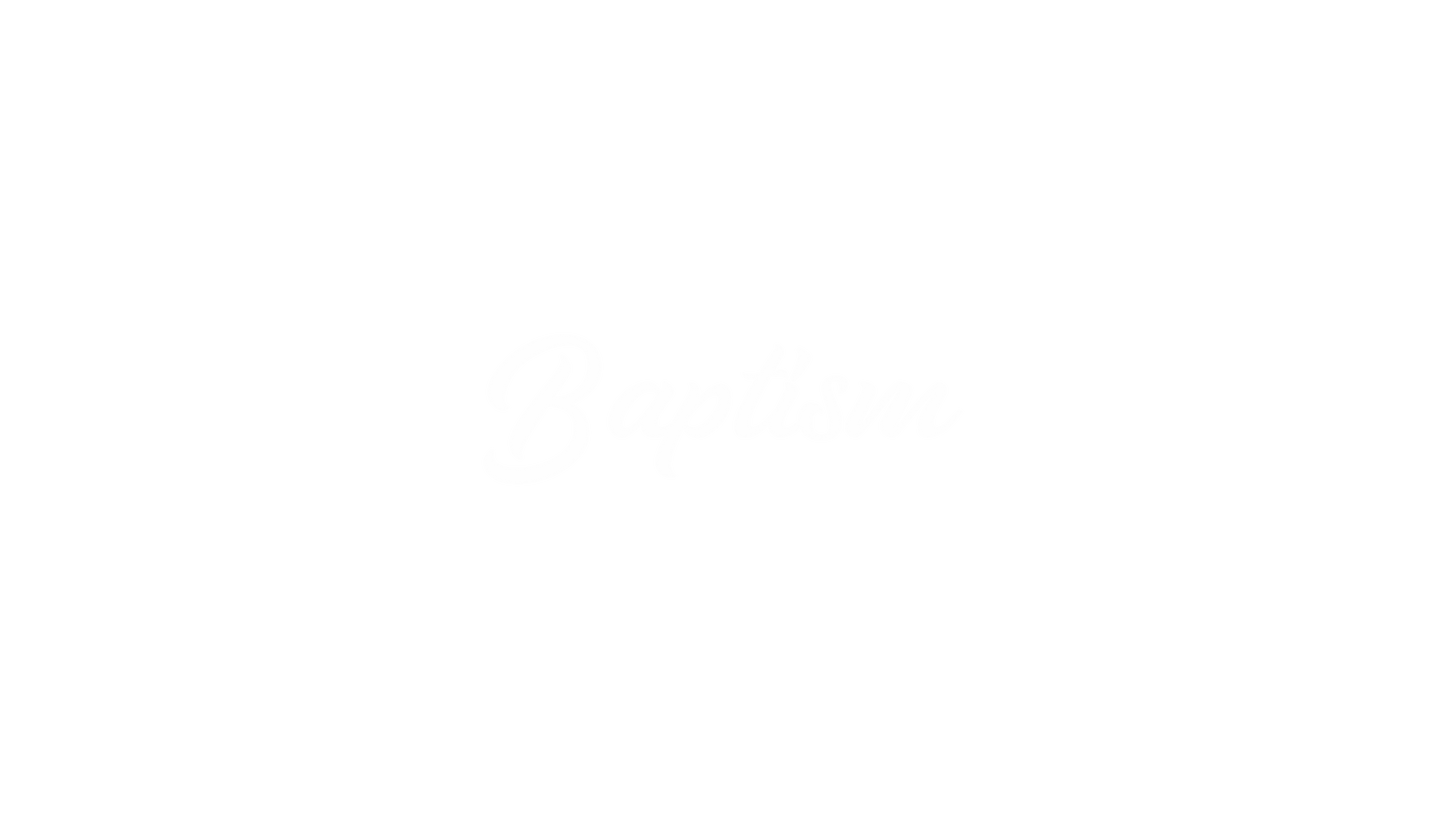 Q1 Announcements Baptism
