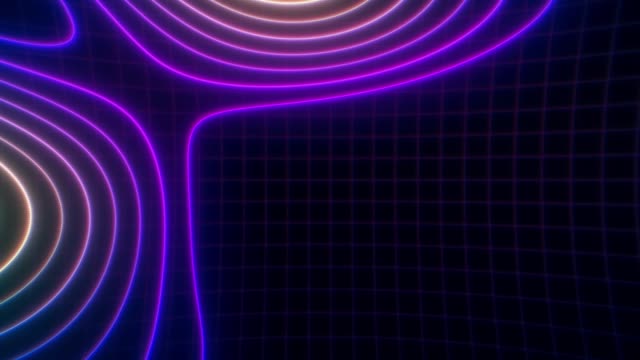 Neon Topo 2 Motion