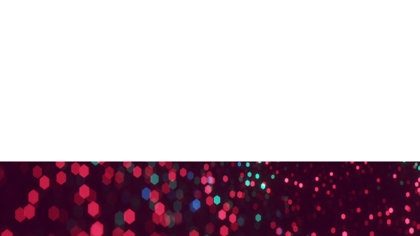 Glitter Echoes Lower Third Full Blank Large