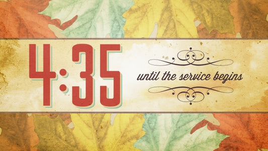 Classic Thanksgiving Countdown