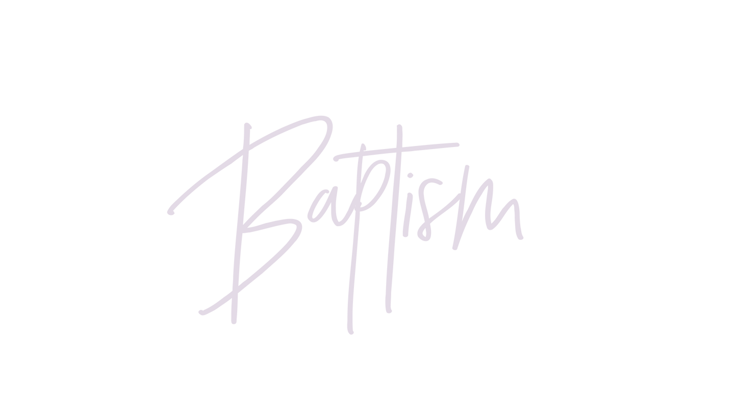 Wedding Day Baptism