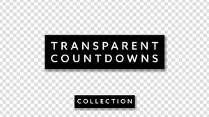 Transparent Countdowns