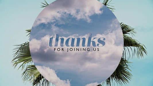 Spring Nature Thanks For Joining Us