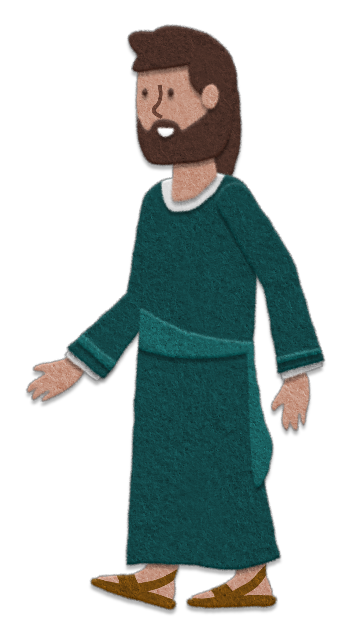 Palm Sunday Flannelgraph Disciple 2