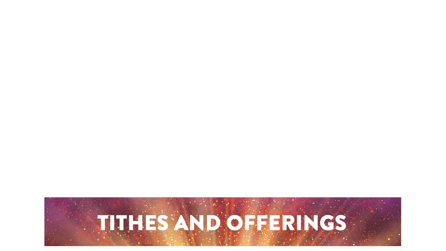 Easter Risen Again Lower Third Tithes Offering