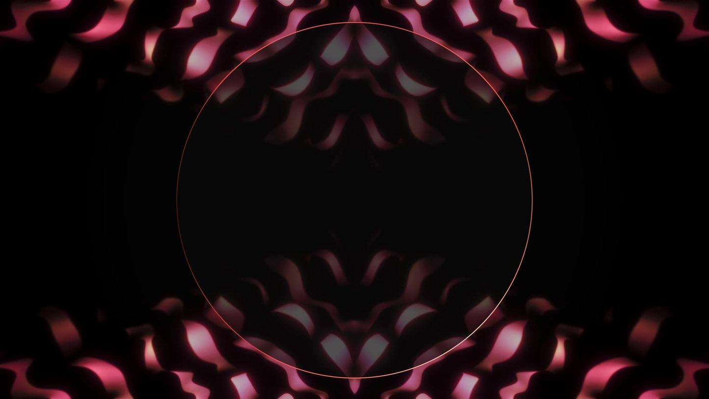 Ribbon Flow Warm Center