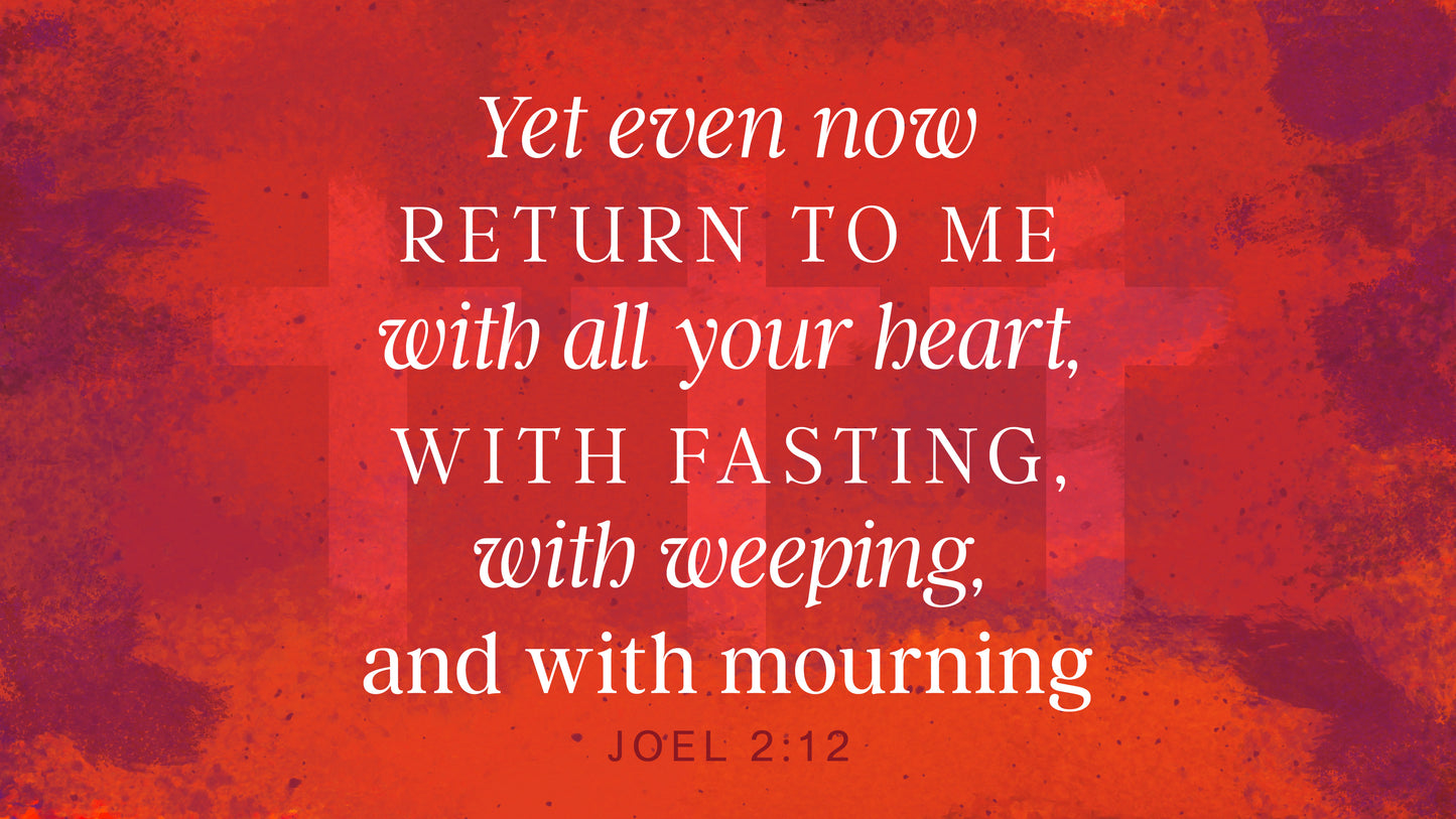 Lent Textures Sermon Titles