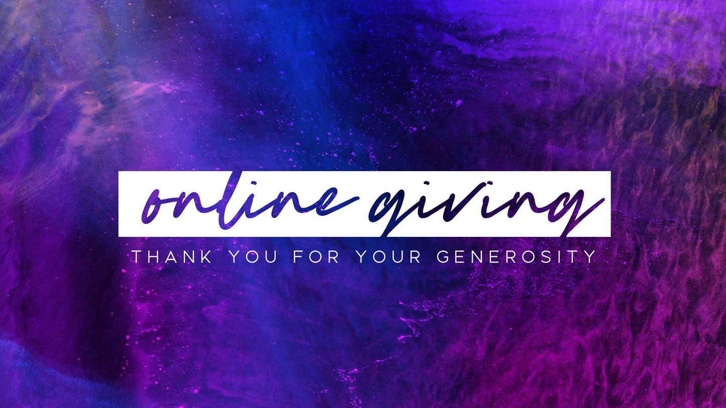 Vibrant Dust Online Giving Still