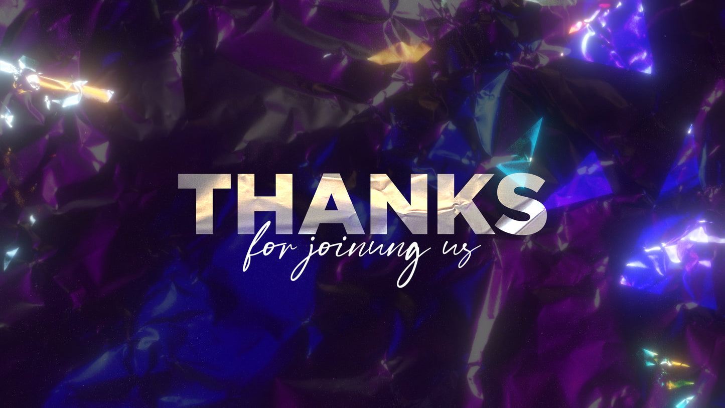 Chroma Thanks for Joining Us Still