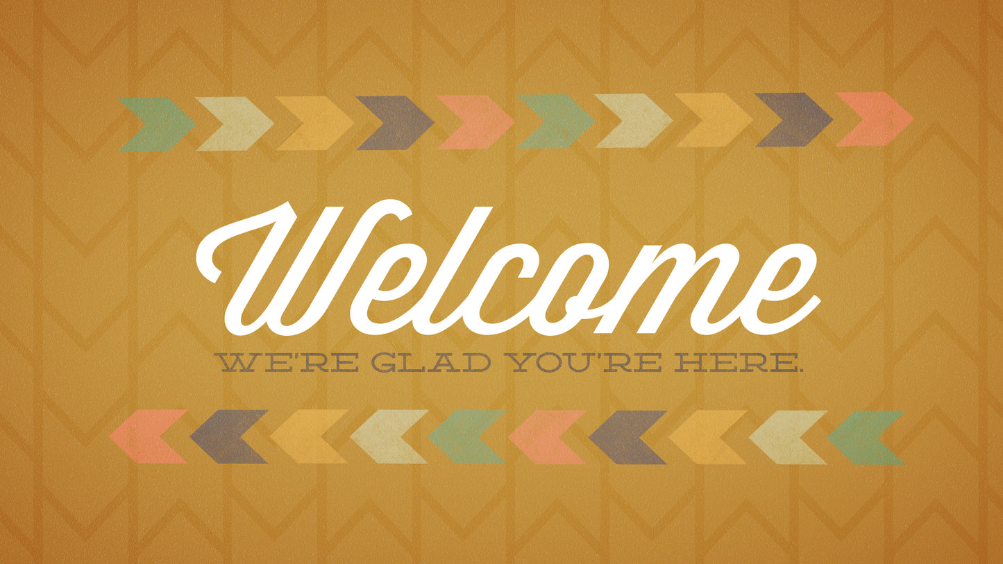 Autumn Arrows Welcome