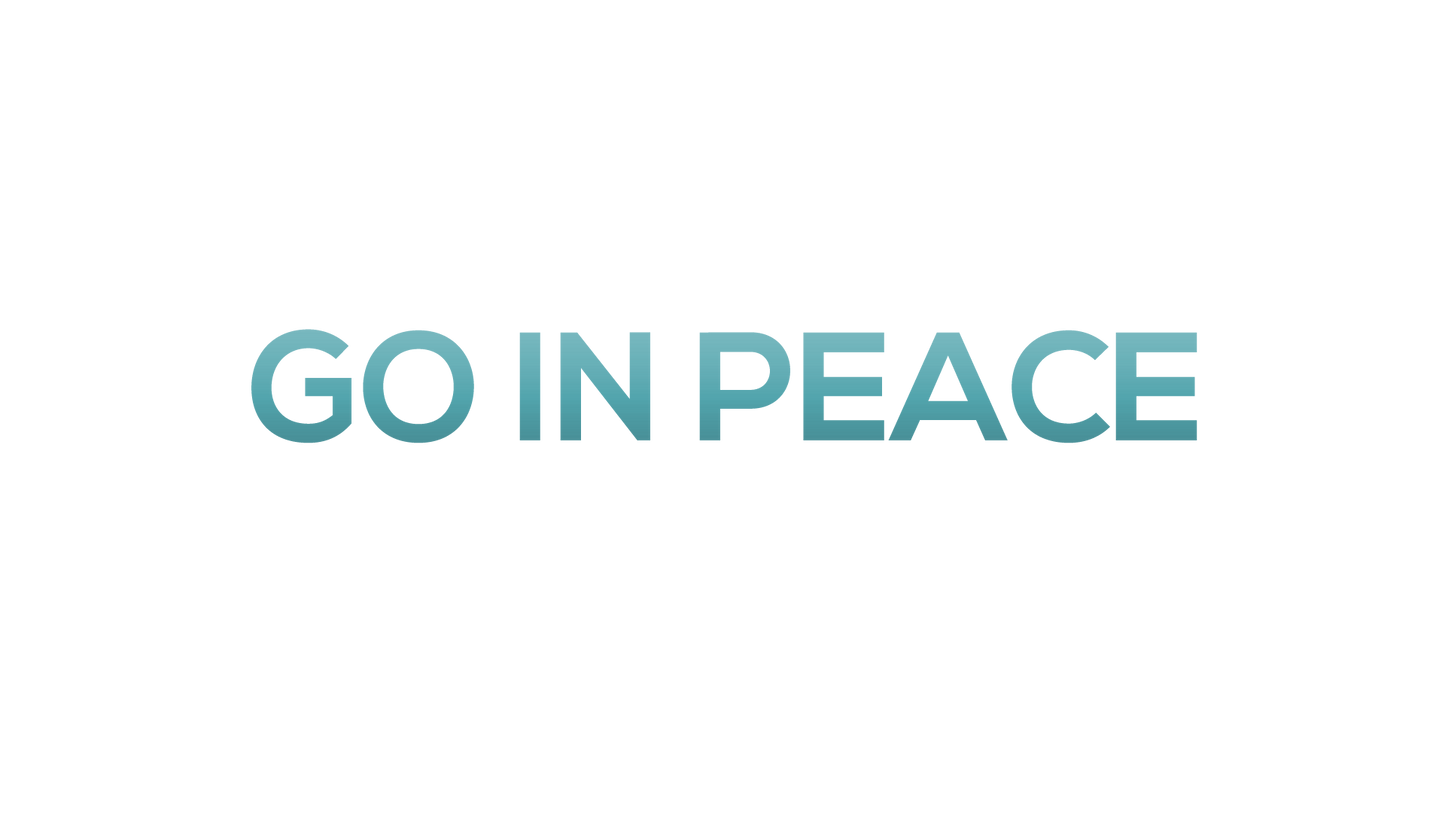 Go In Peace