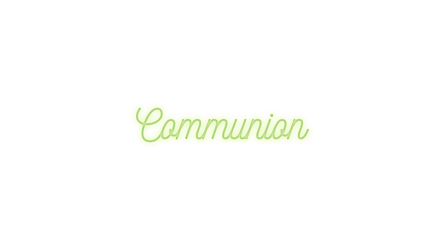 Neon Prayer Communion