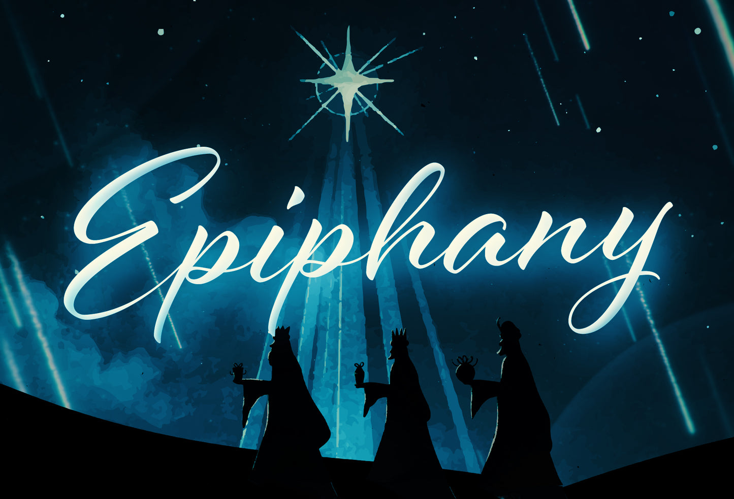 Epiphany Streaks 4X6 Postcard