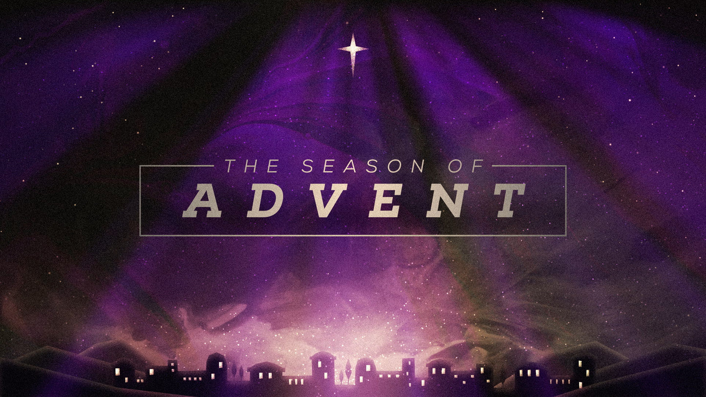 Painted Christmas Advent Title Still