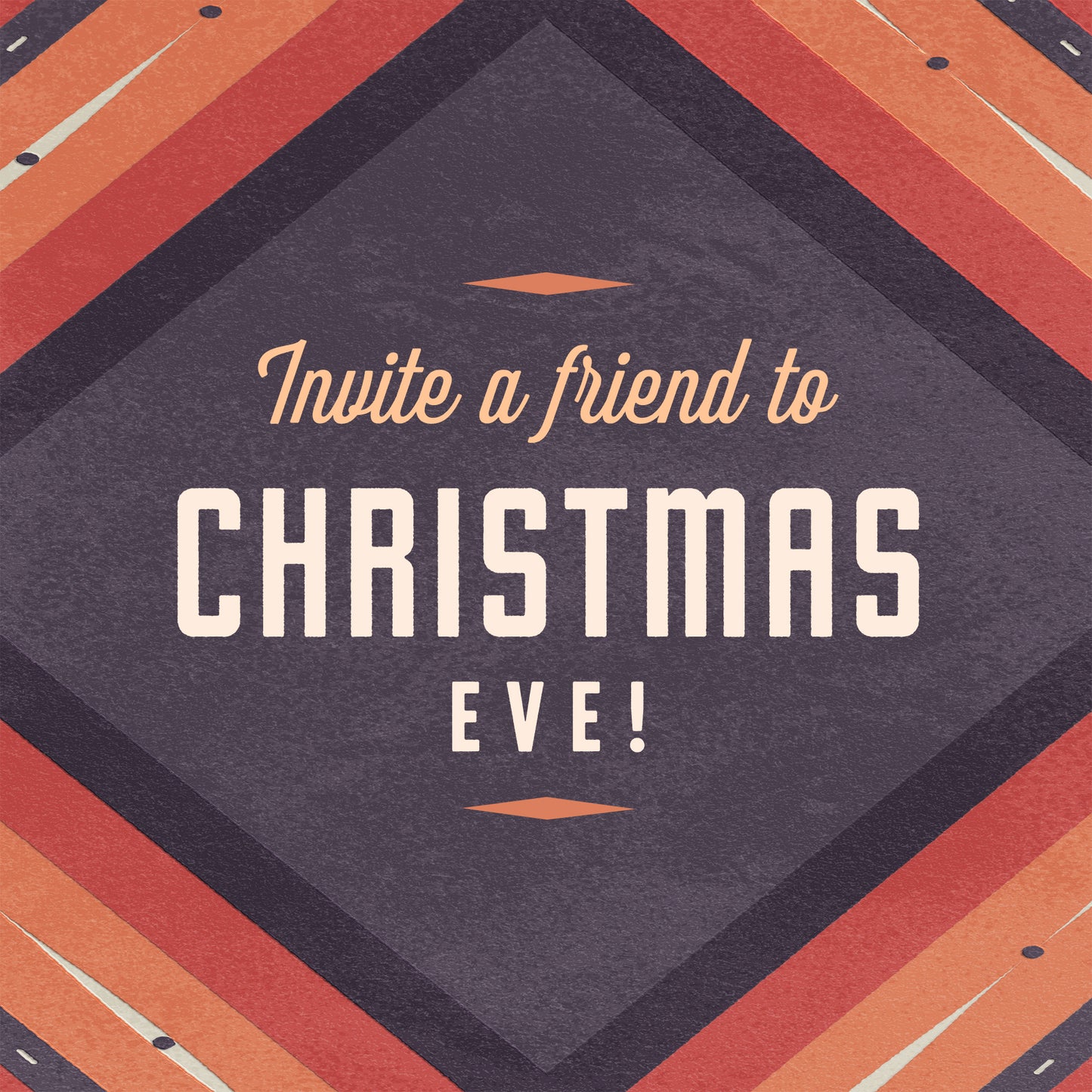 Christmas Eve Invite Postcard