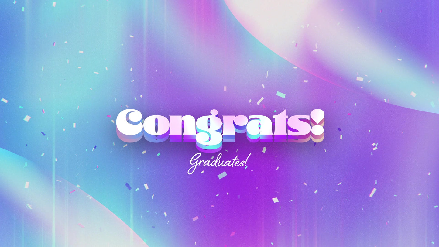Superbright Celebration Graduation