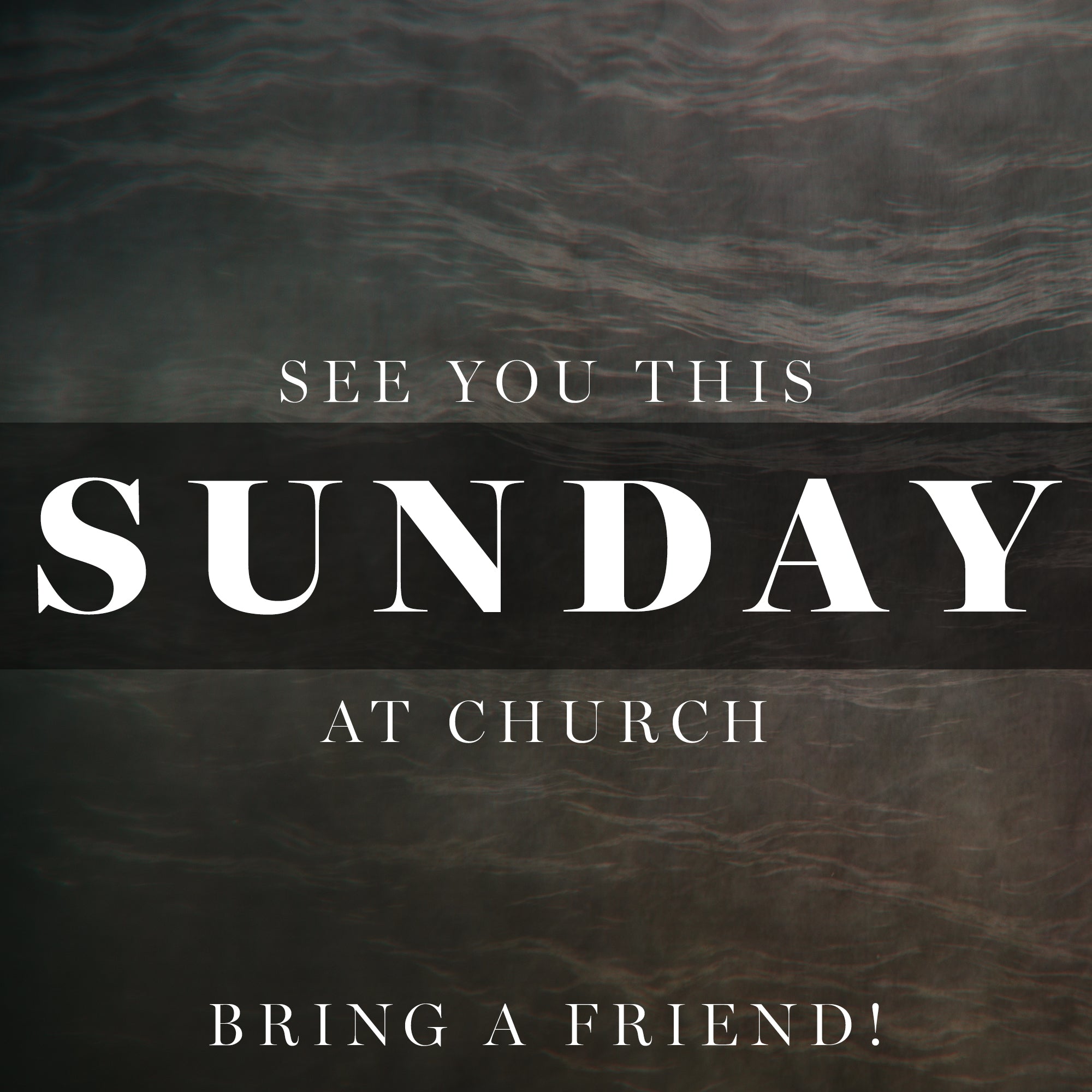 Textural Motion Sunday | Editable Social Media Graphic | Still – Shift ...