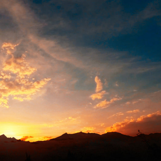 Dramatic Horizons Sunday Blank