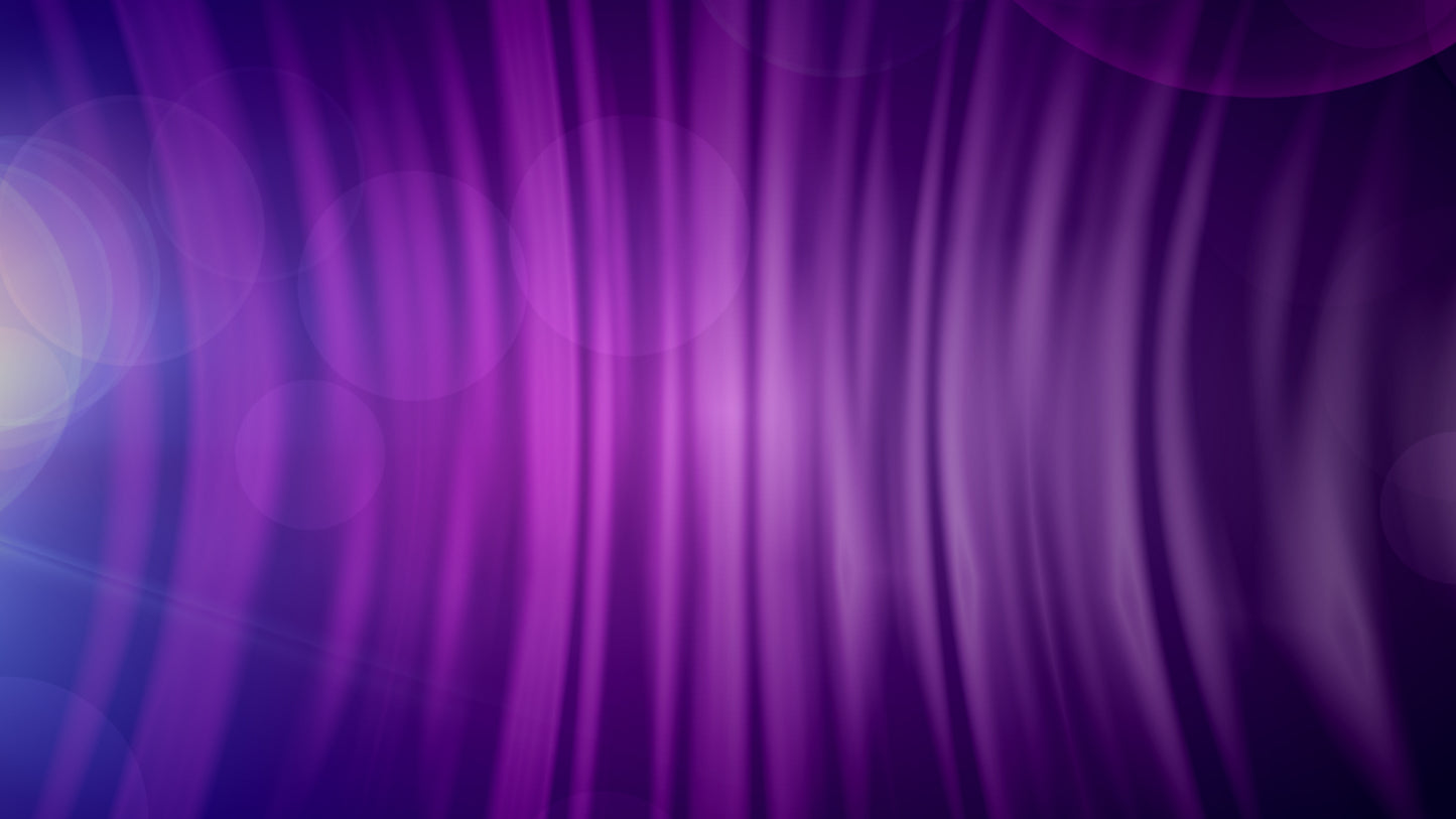 Digital Curtain Purple Curve