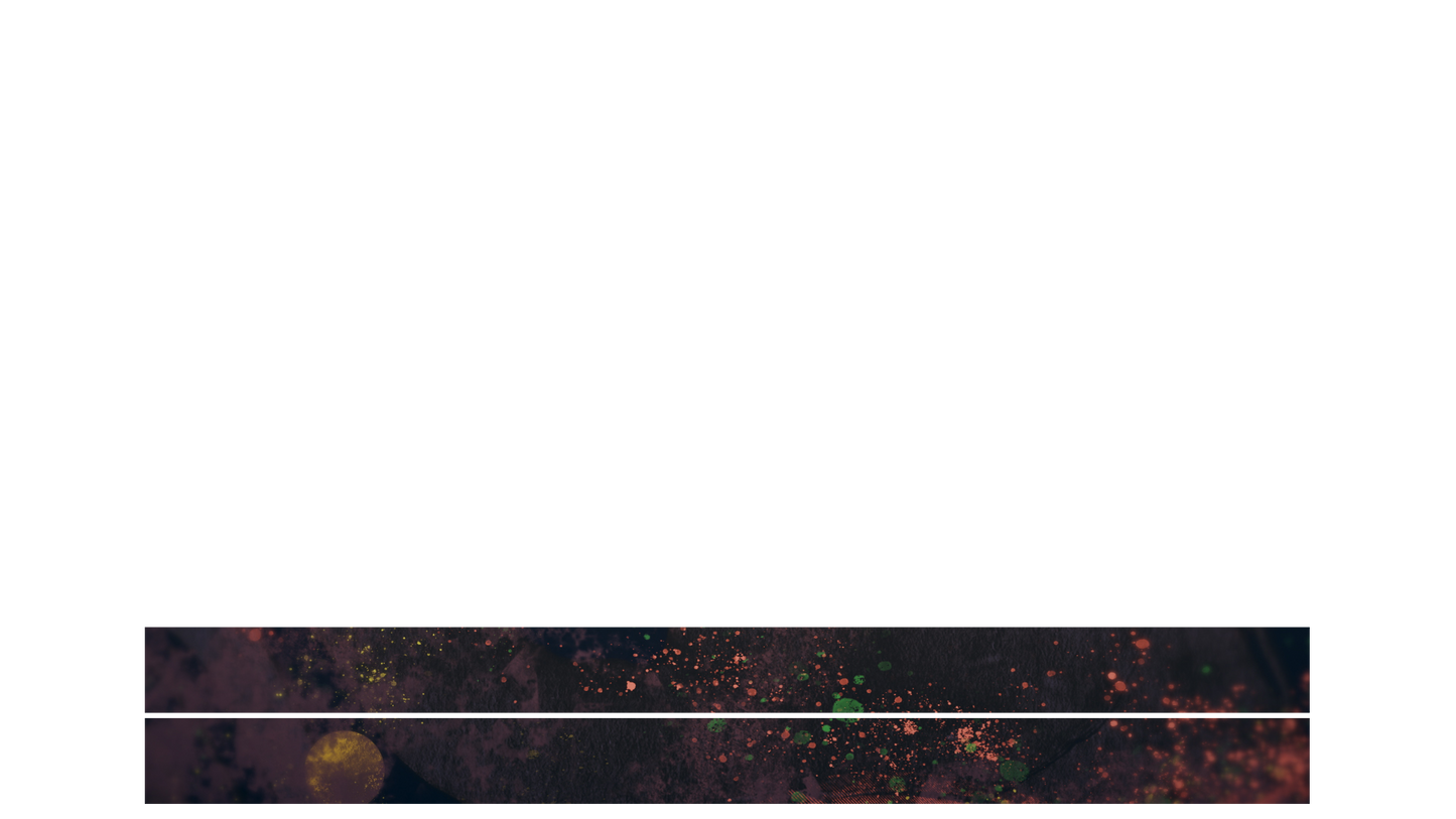 Painted Cosmos Lower Third Blank 02