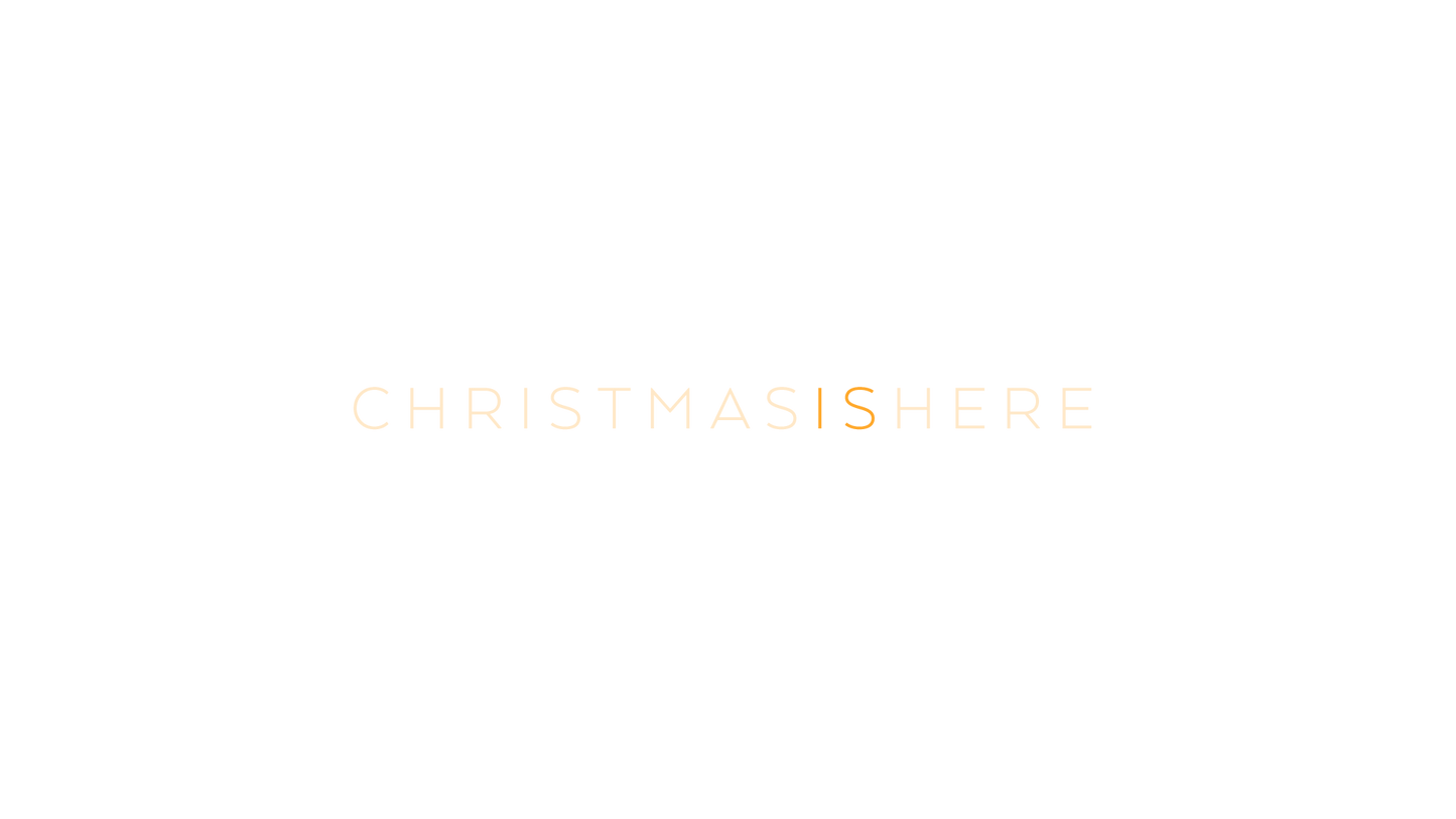 Christmas Gold Christ Is Here