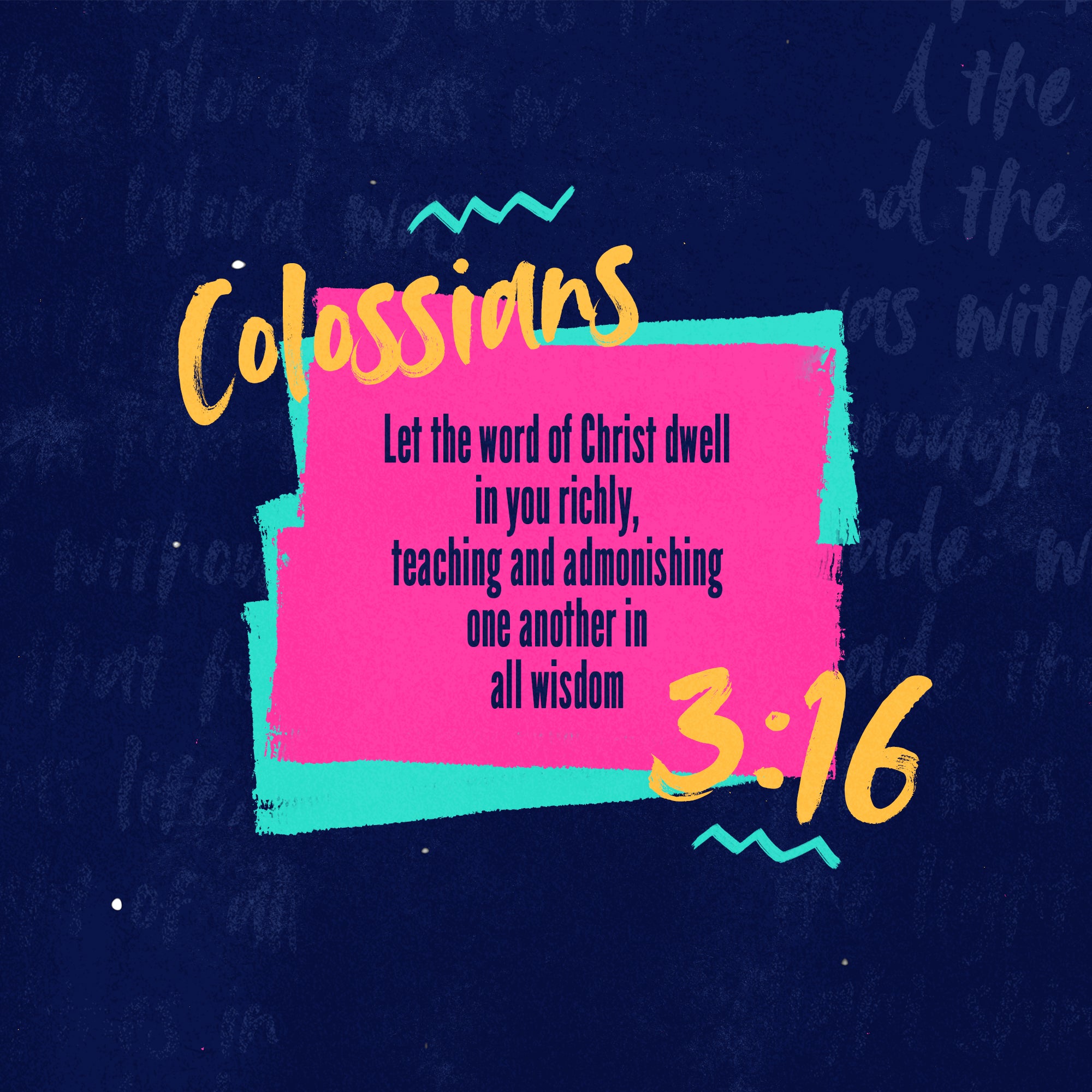 Colossians 3:16 Still | Shift Worship