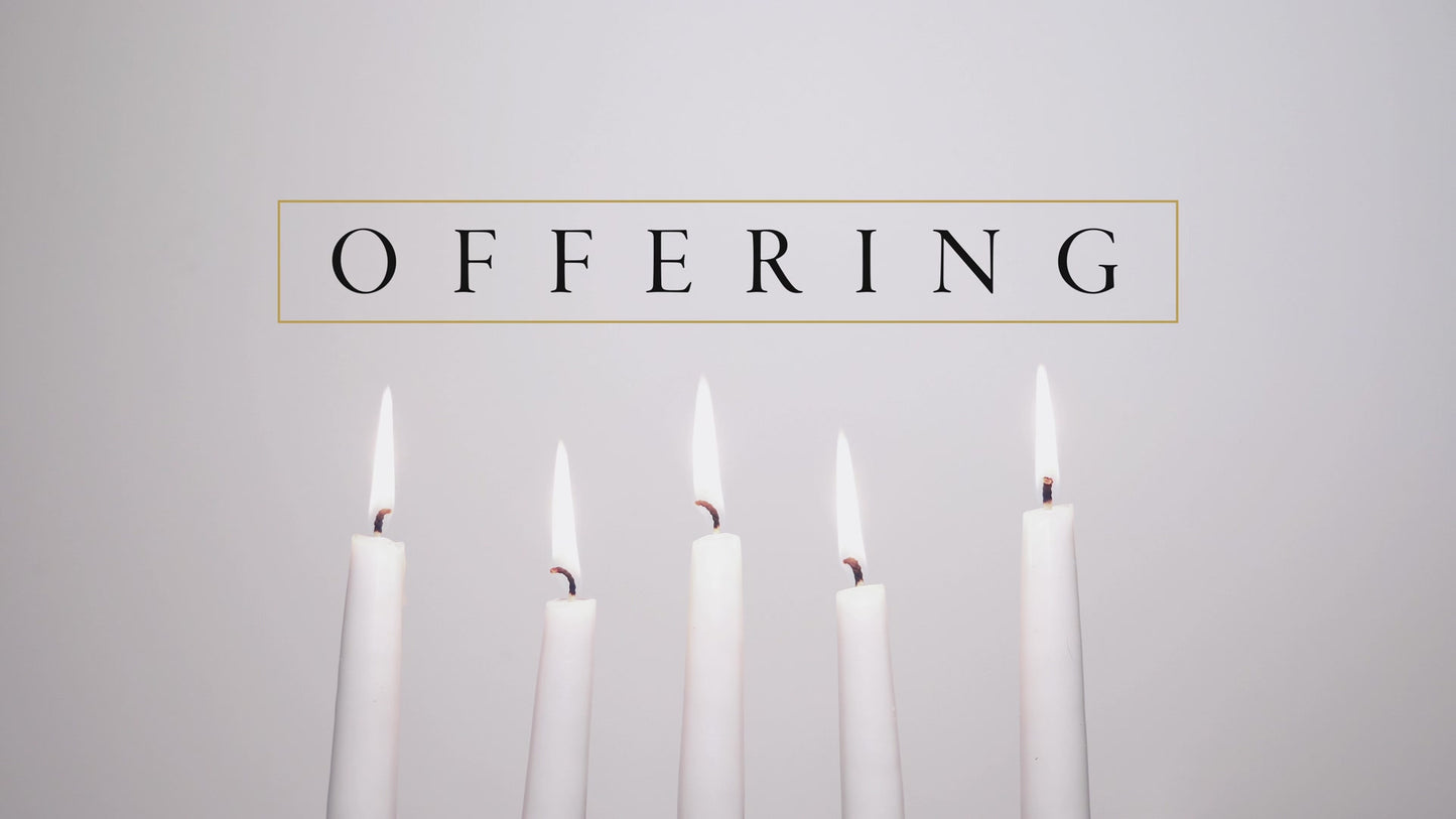 Simple Candles Offering