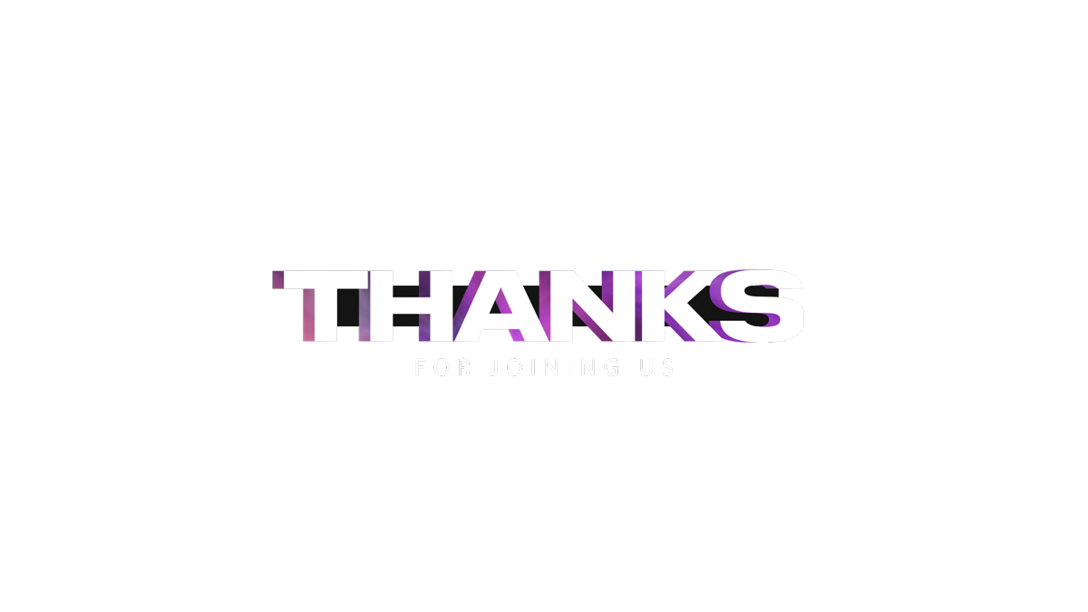 Flux Thanks For Joining Us Transparency