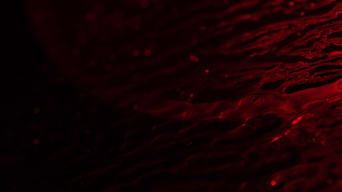 Glass Surface Red Mottled