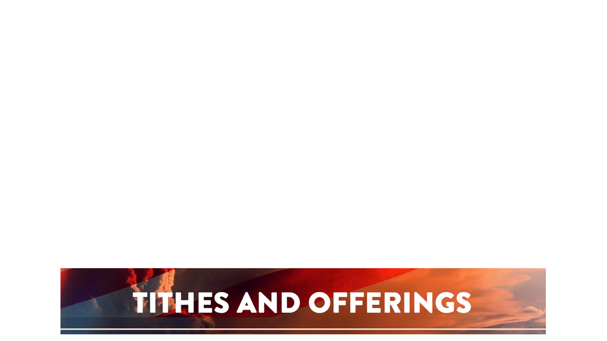 Veterans Day Lower Third Tithes Offering Transparency