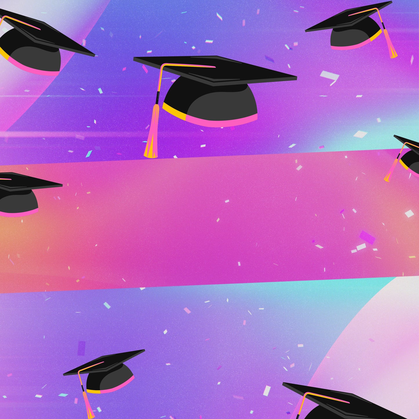 Congrats Graduates Blank