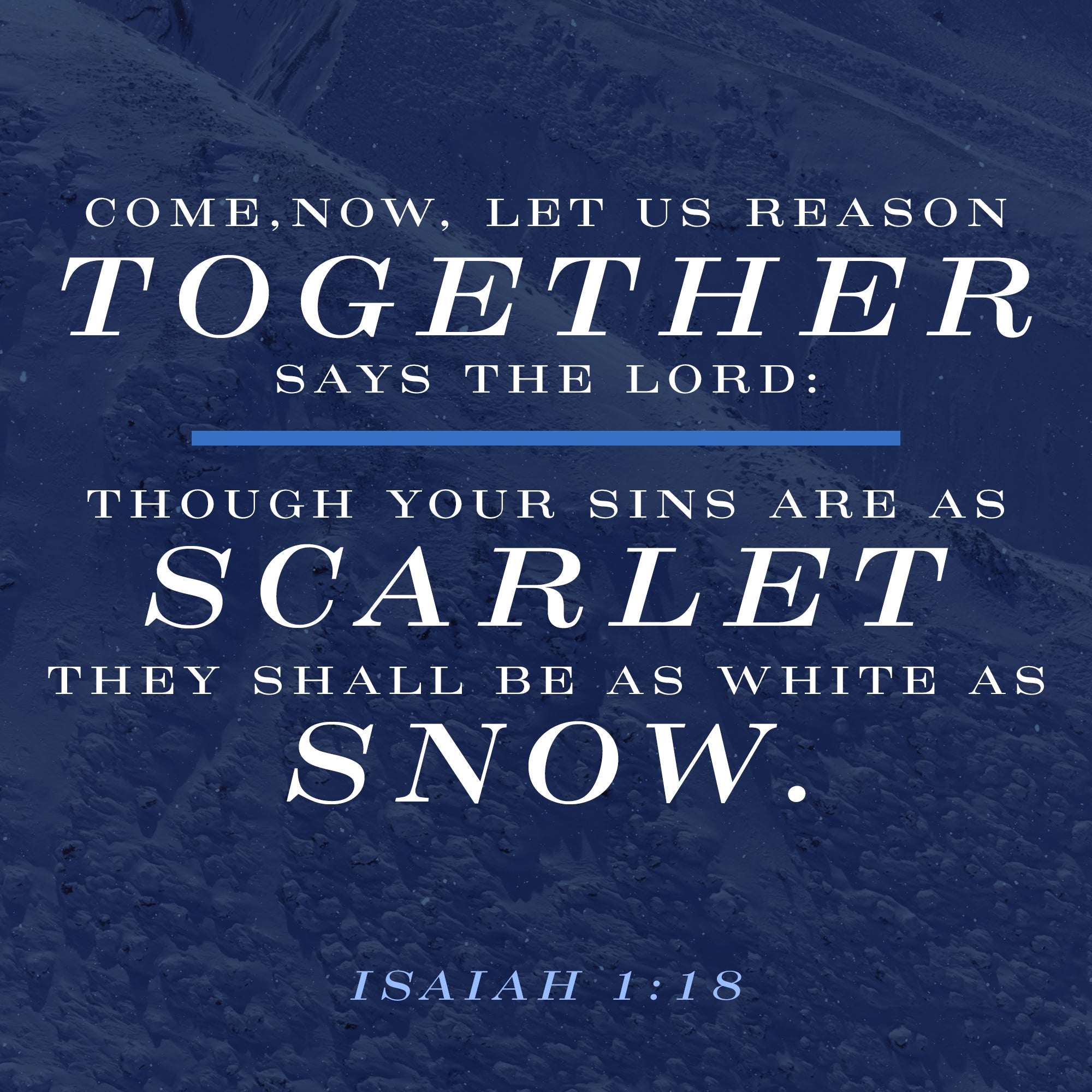 Deep Winter Scripture | Editable Social Media Graphic | Still – Shift ...