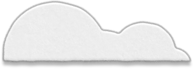 Palm Sunday Flannelgraph Cloud