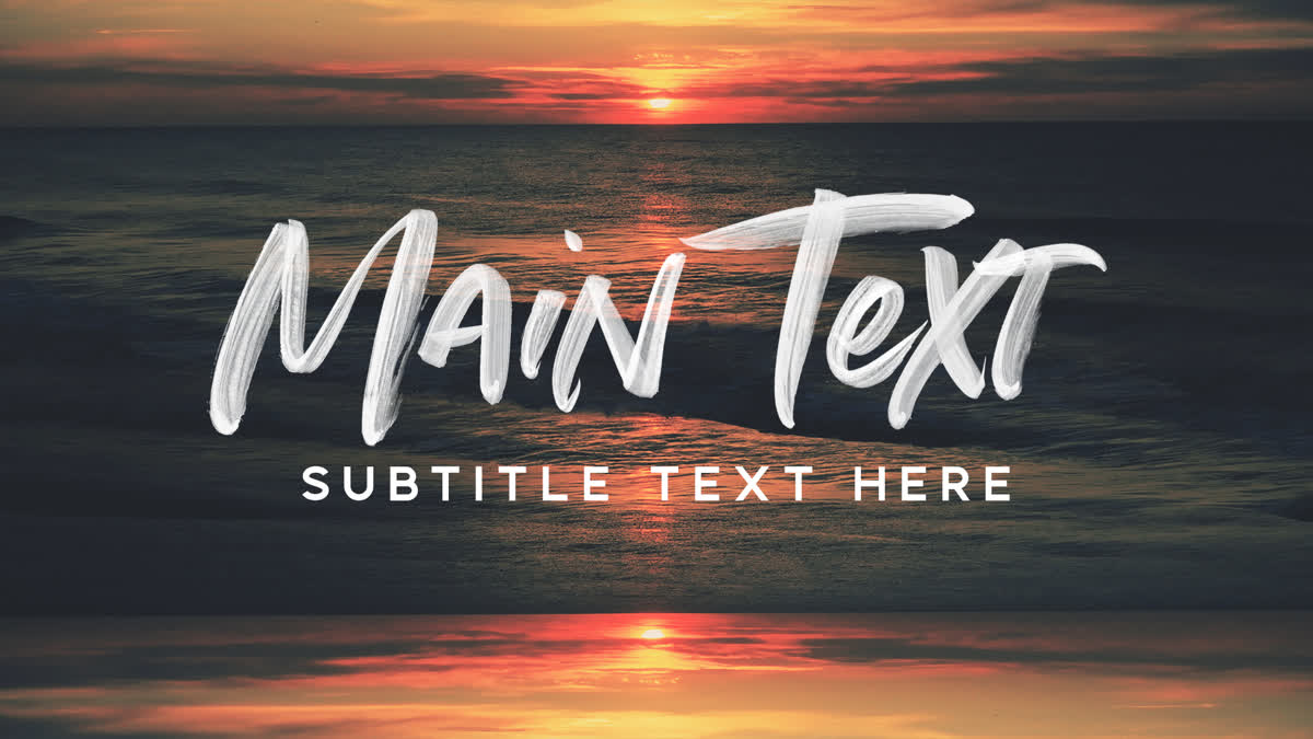 Sunrise Ocean Remix Sermon Slide