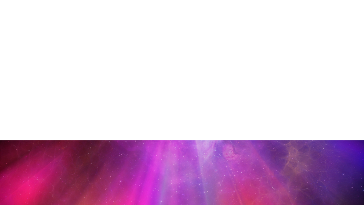 Universe Glow Lower Third Full Blank Large