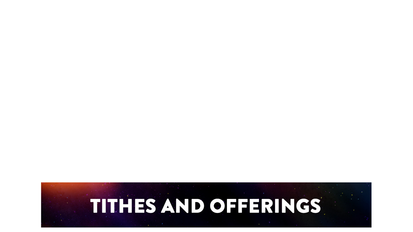 Candlelight Advent Lower Third Tithes Offering