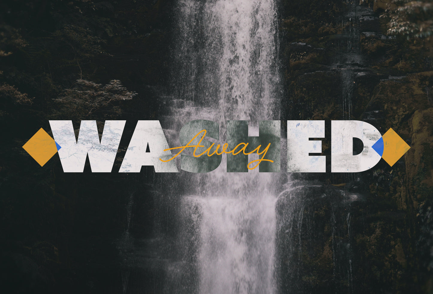 Waterfalls 8x5 Postcard