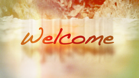 Flashing River Welcome