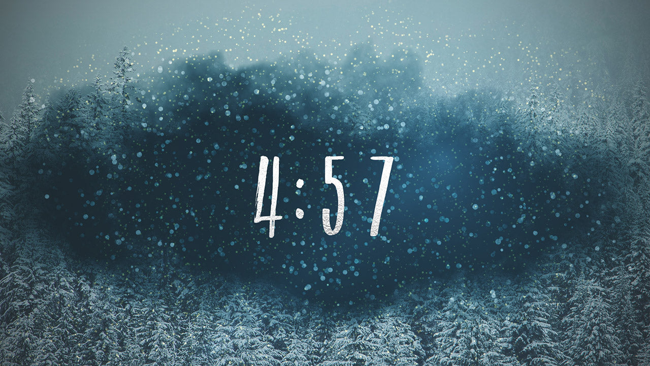 Snowy Night Countdown