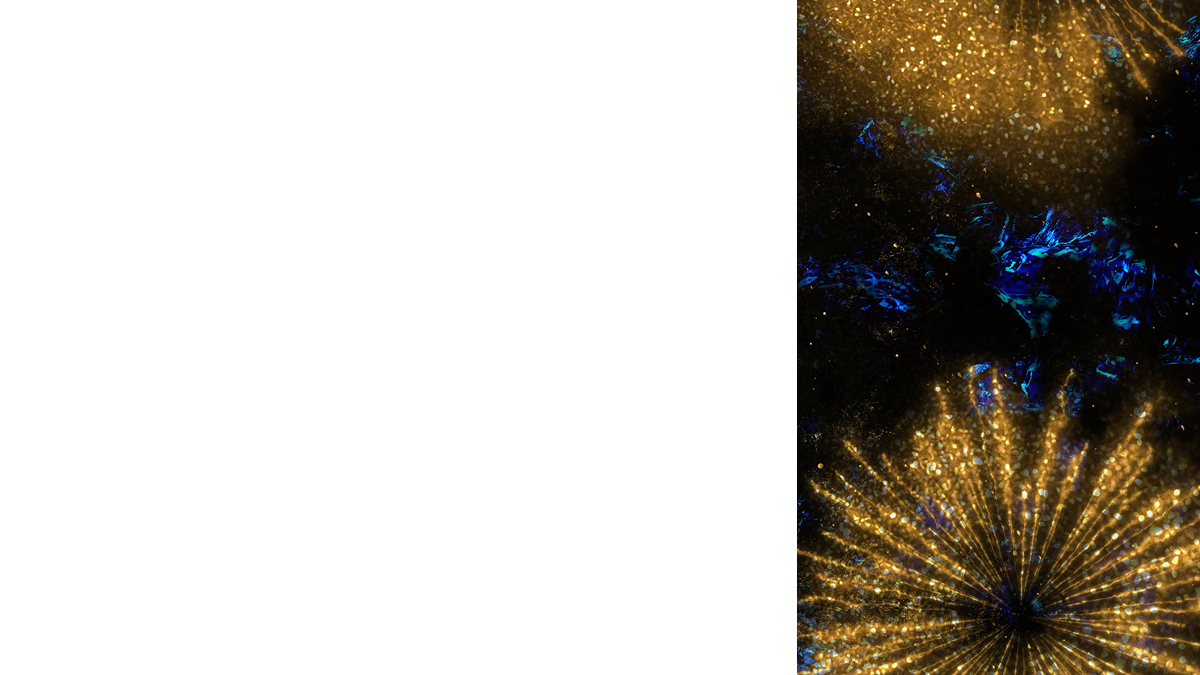 Sparkle Lower Third Right Blank Transparency