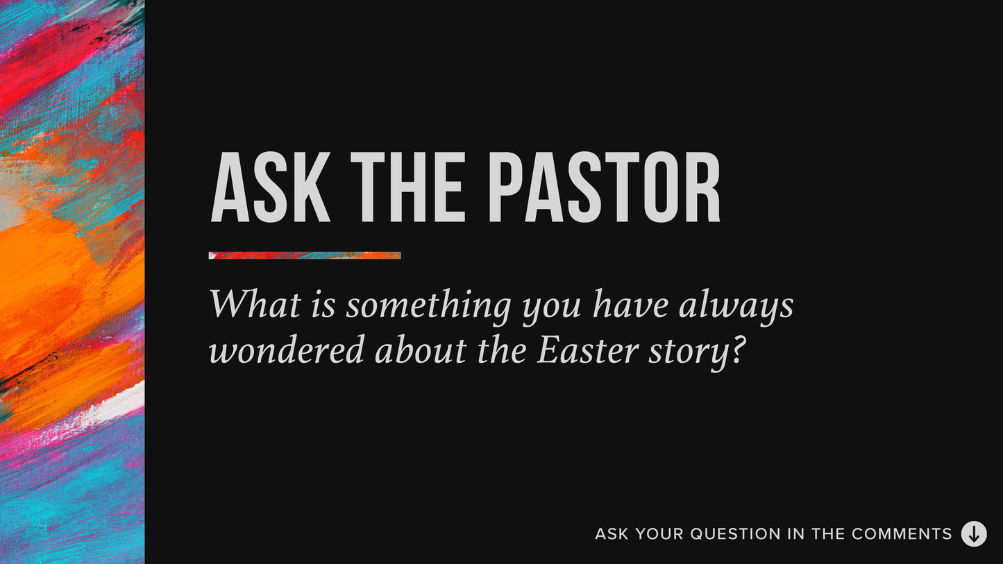Ask The Pastor Sermon