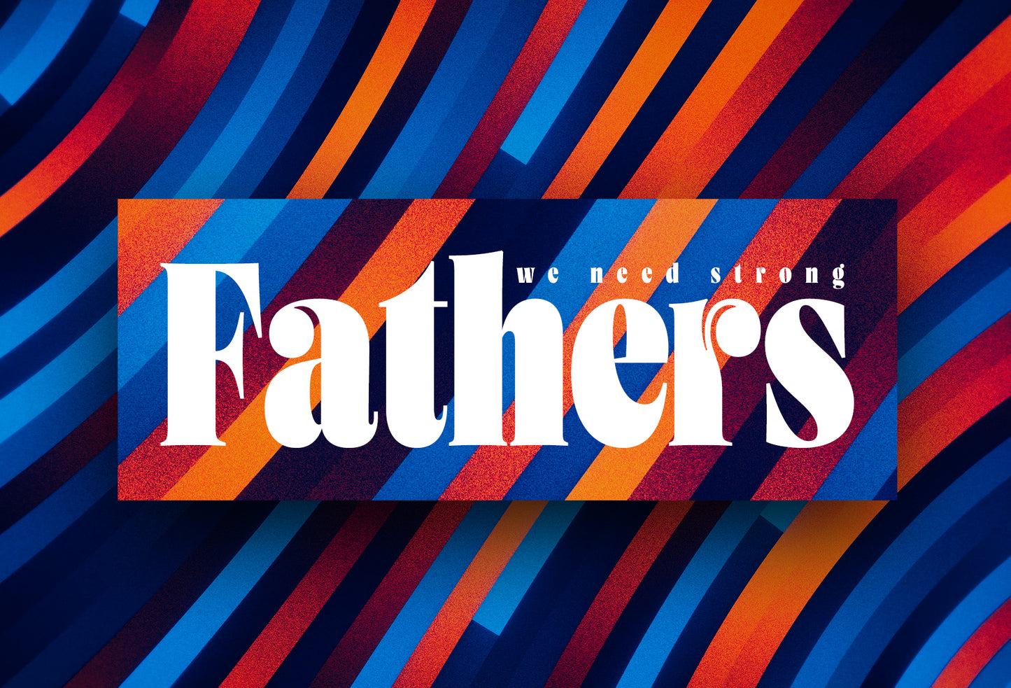 Fathers Day Gradients 4x6 Postcard