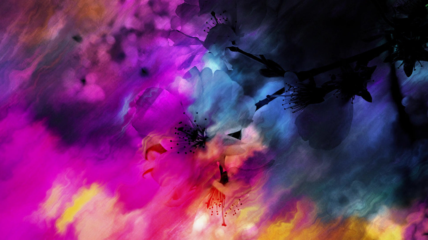 Painted Flowers 01