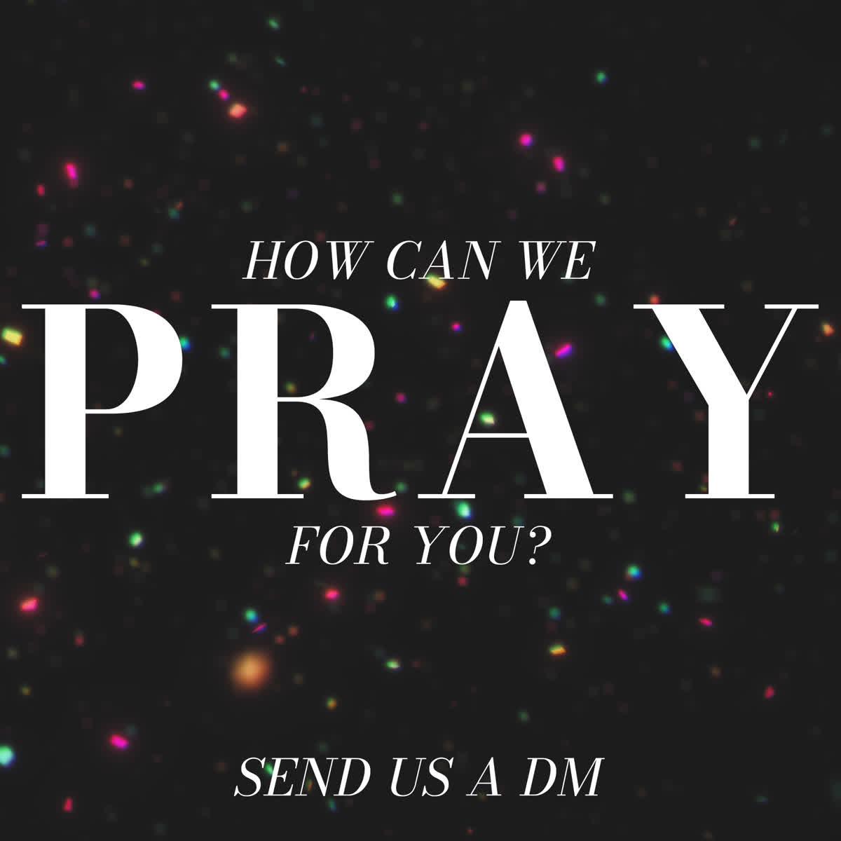 Glitterific New Year Pray