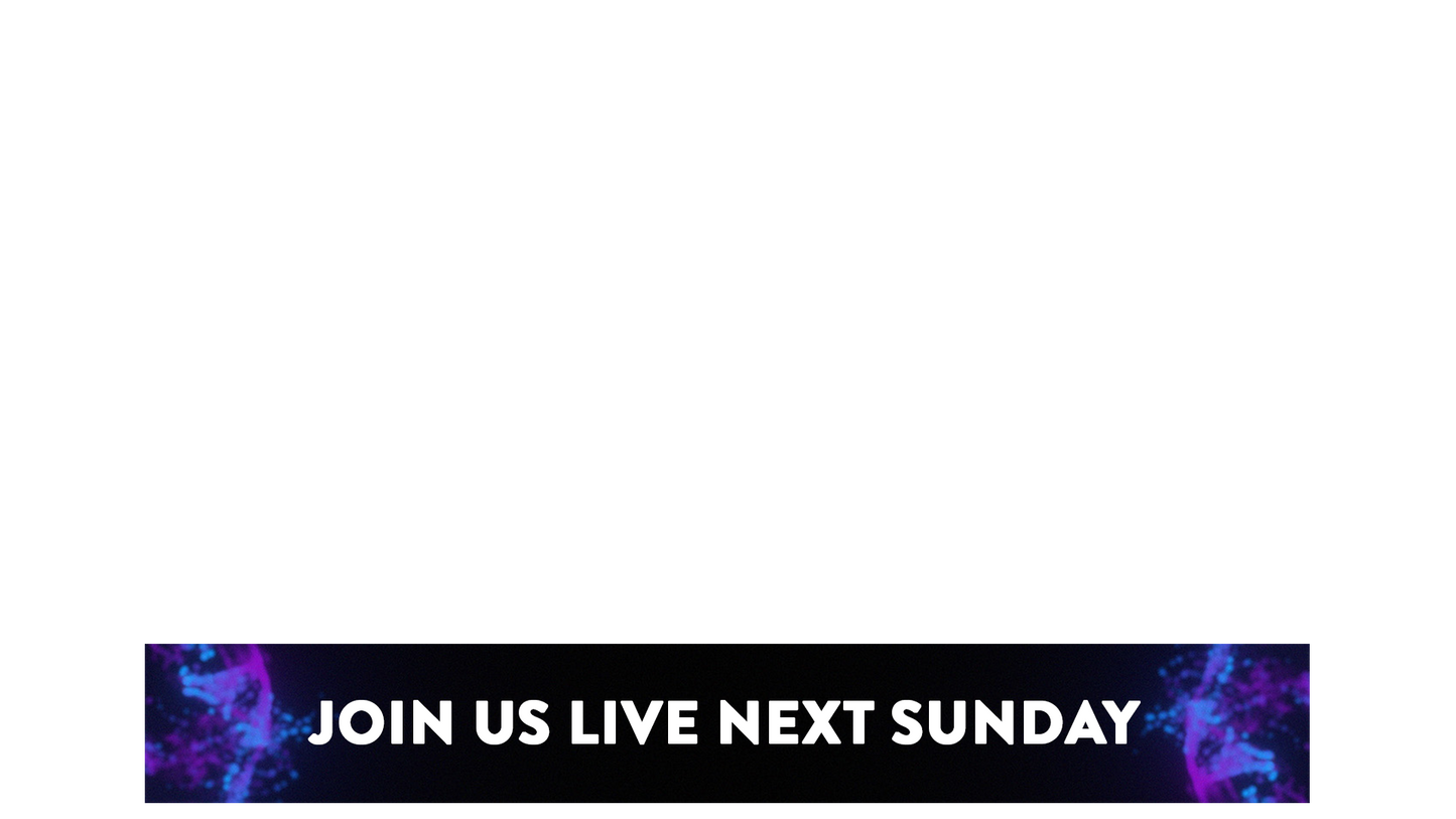 Deep Glow Lower Third Next Sunday