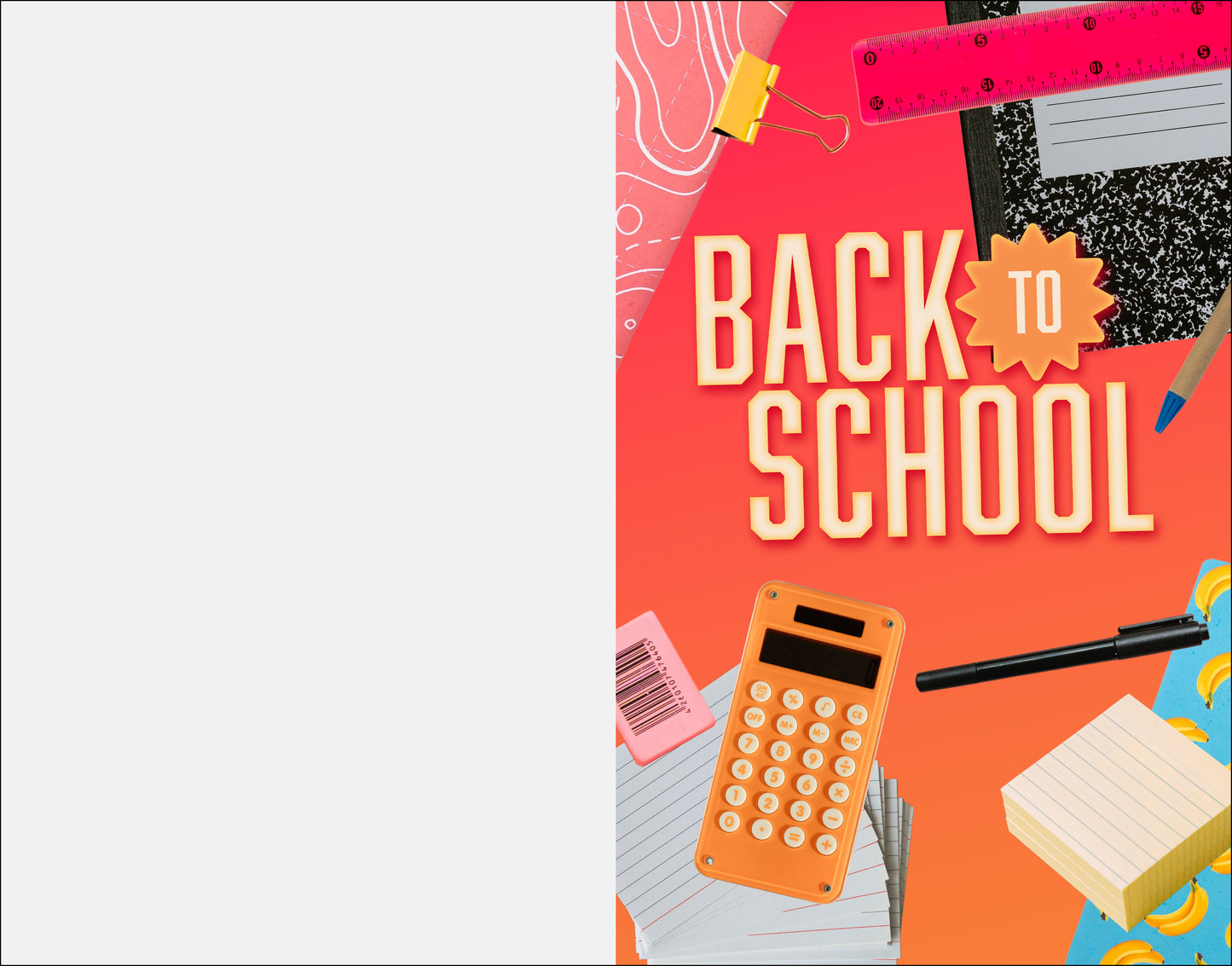 Back To School Collage 8_5X11 Bulletin