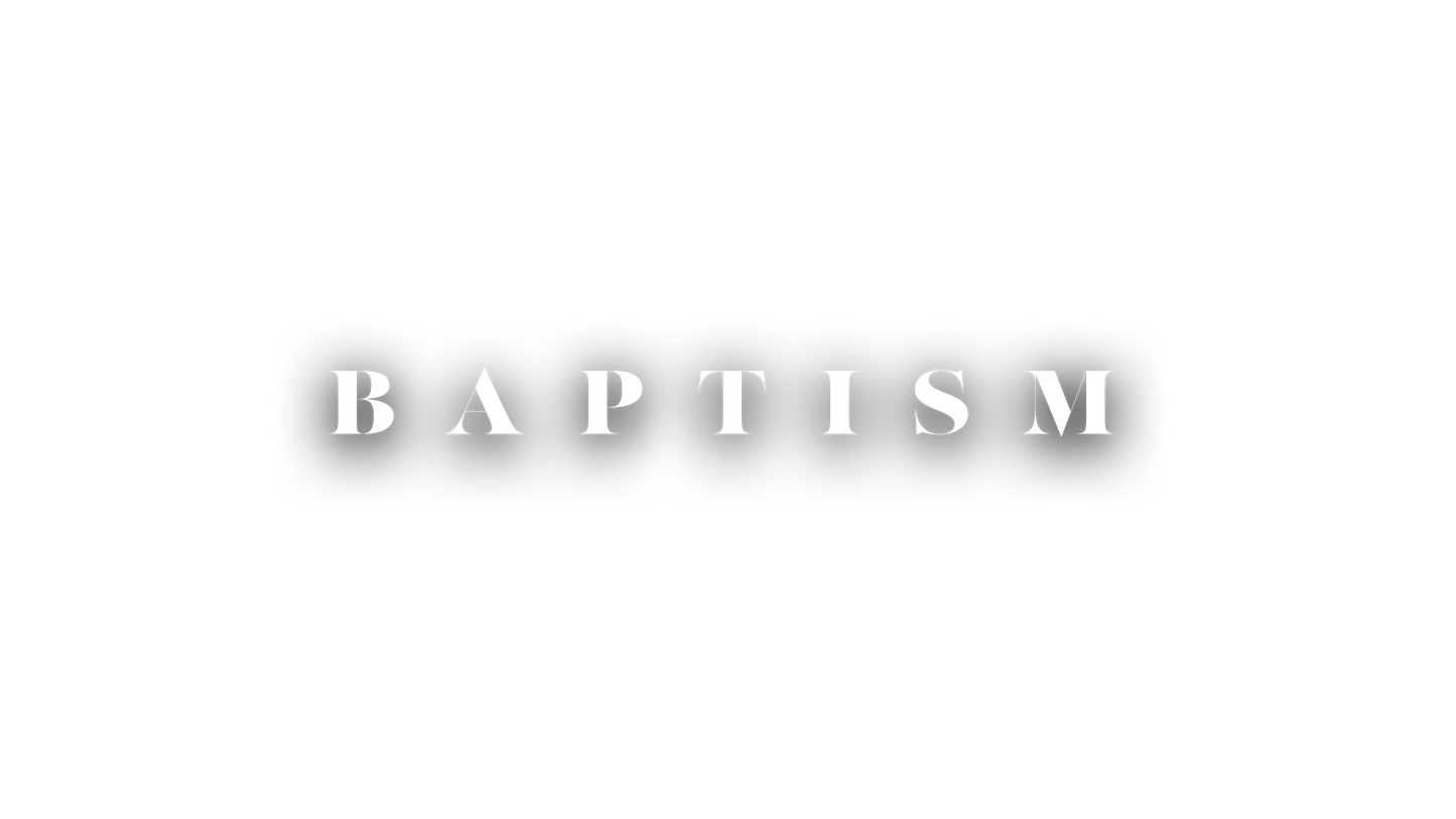 Iconic Glass Baptism