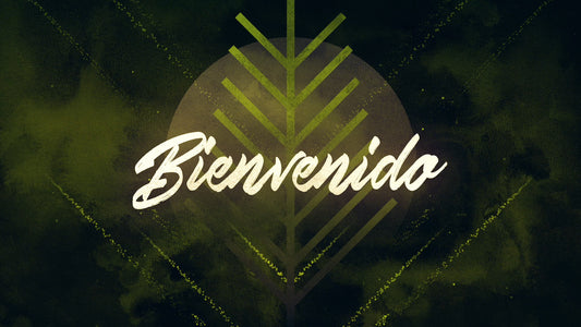 Particle Rays Palm Sunday Welcome (Spanish) Still